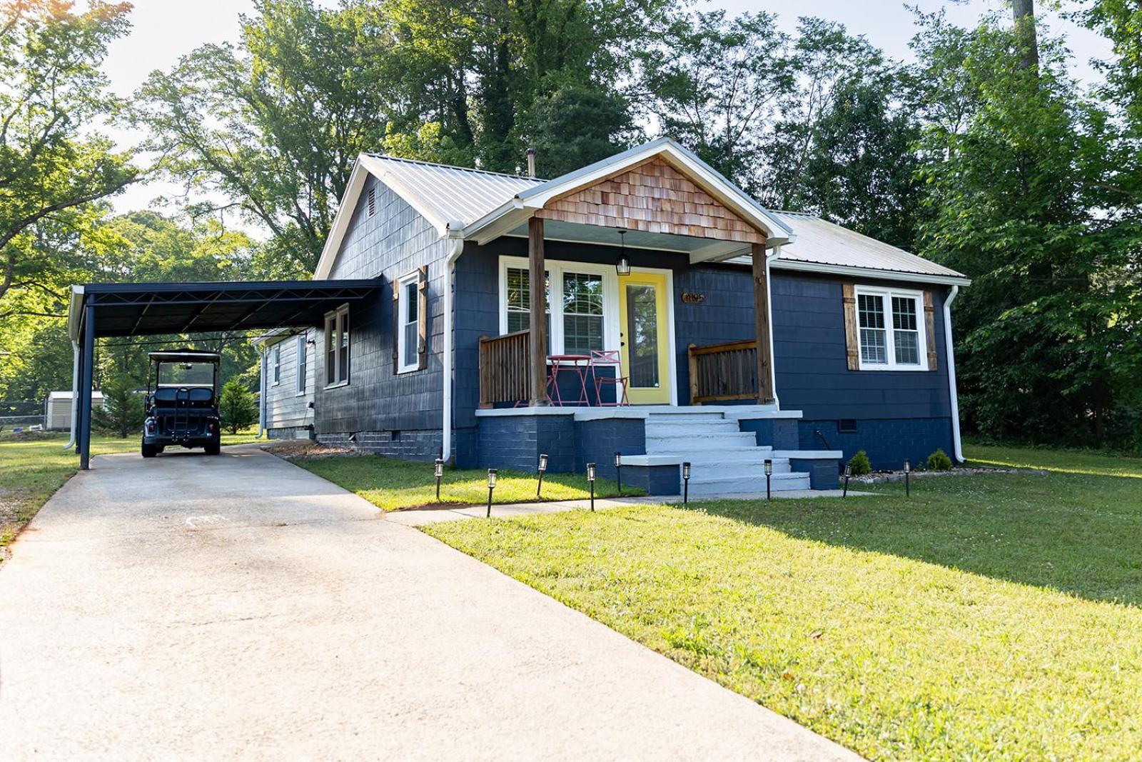 Blue Bungalow W/ Free Golf Cart 1/2 Mi From Square Covington Exterior foto